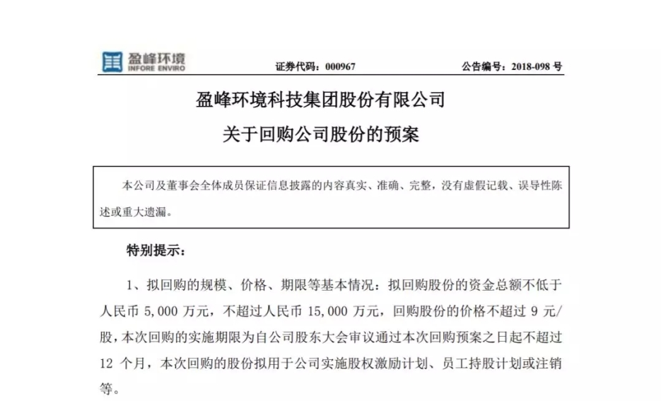 公海jc710环境宣布回购部分公司社会公众股份